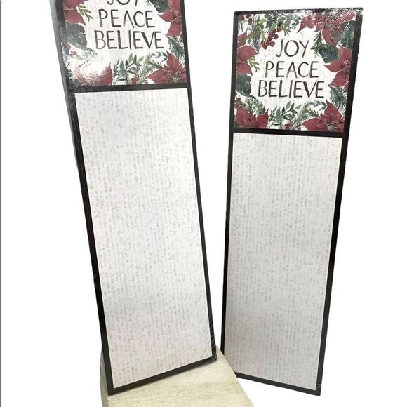 NWT Christmas Notepad Magnetic pad Set Primitives by Kathy - Picture 1 of 5